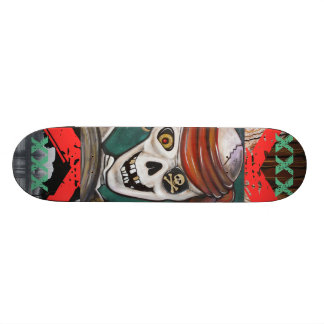 XXX Skeleton Pirate Skateboard