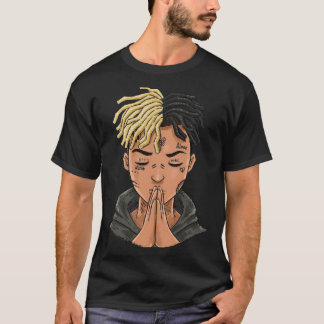 XXXTentation teken cartoon RIP legende Rap Premium T-shirt