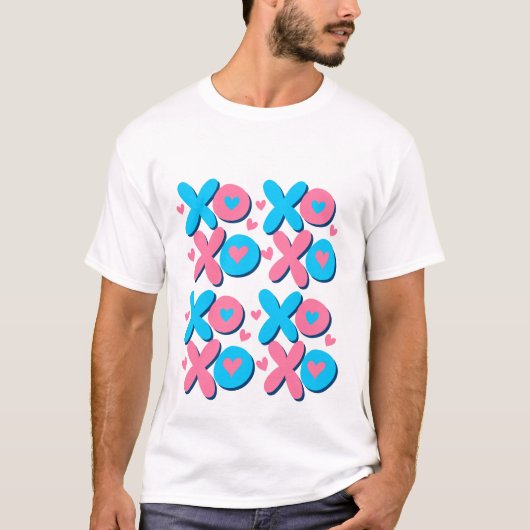 xxxxxxxx xoxo Spel van liefde en leven T-shirt (Voorkant)