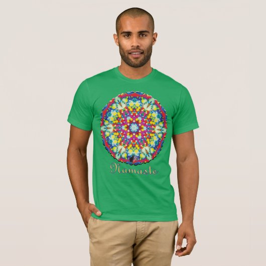 Xycon Namaste Kaleidoscoop T-shirt (Voorkant volledig)