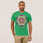 Xycon Namaste Kaleidoscope T-shirt (Voorkant volledig)