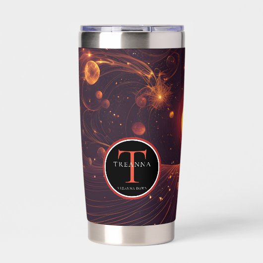 Xylaria drift geïsoleerde drinkbeker (Voorkant)