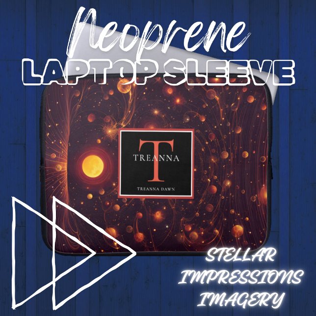 Xylaria drift laptop sleeve (Creator heeft geüpload)