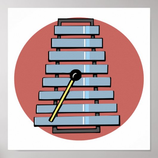 xylephone/xylofoon poster (Voorkant)