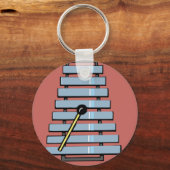 xylephone/xylofoon sleutelhanger (Voorkant)