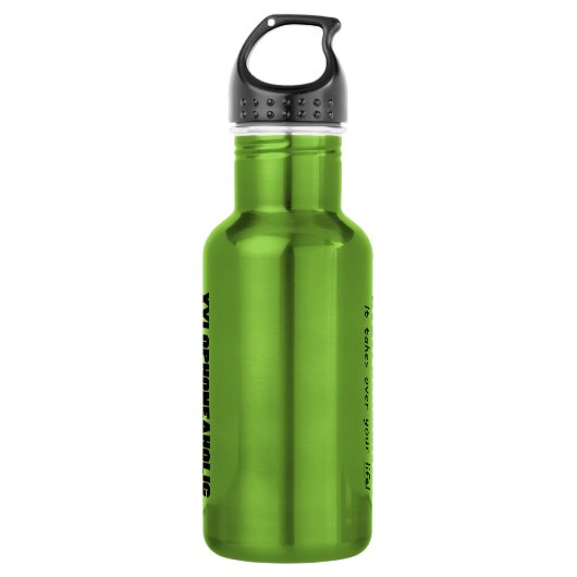 Xylofonium leven waterfles  (Voorkant)