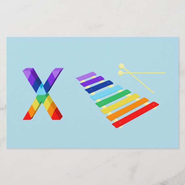 Xylofoon Papier (Voorkant)