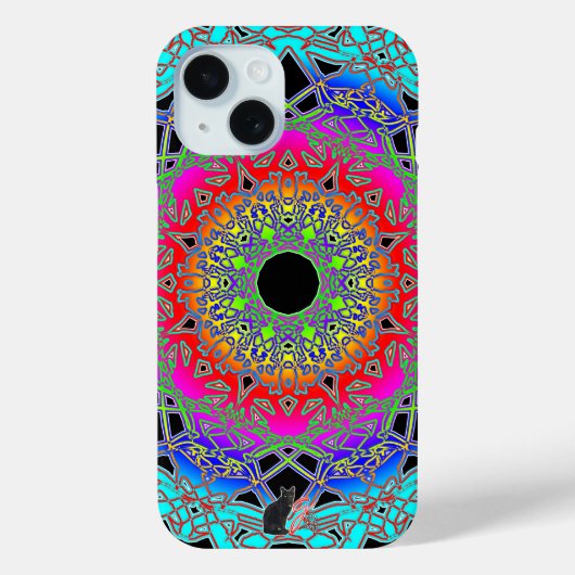 Xylographic Spectra Glyph Hoesje-Mate iPhone Case (Achterkant)