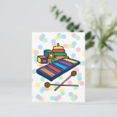 Xylophone Briefkaart (Staand voorkant)