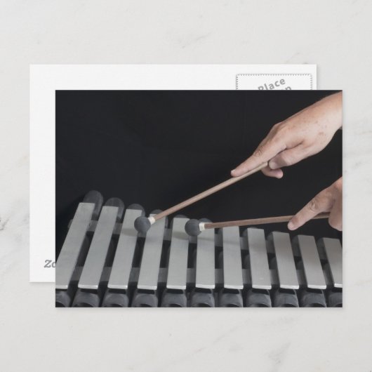 Xylophone Briefkaart (Voorkant / Achterkant)