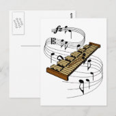 Xylophone Briefkaart (Voorkant / Achterkant)