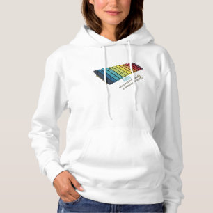 Xylophone cartoon illustratie hoodie