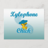 Xylophone Chick #3 Briefkaart (Voorkant)