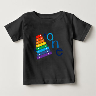 Xylophone eerste verjaardag shirt