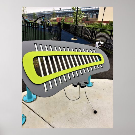 Xylophone-foto afspelen poster (Voorkant)