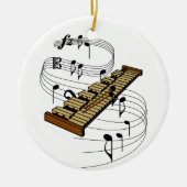 Xylophone Keramisch Ornament (Voorkant)