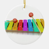 Xylophone Keramisch Ornament (Voorkant)