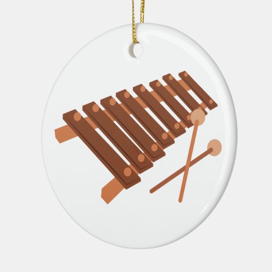 Xylophone Keramisch Ornament (Links)