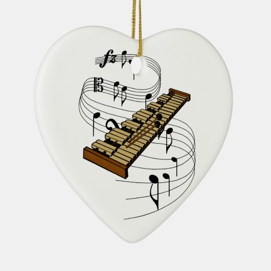 Xylophone Keramisch Ornament (Rechts)