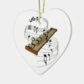 Xylophone Keramisch Ornament (Links)