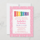 Xylophone Muziek met respect voor Birthday Party Kaart (Voorkant)