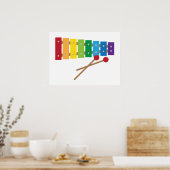 Xylophone Poster (Keuken)