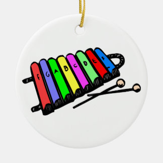 XYLOPHONE ROUND ORNAMENT