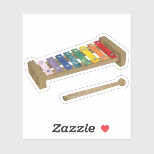 Xylophone Sticker (Vel)
