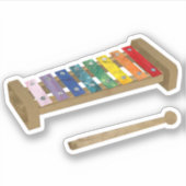 Xylophone Sticker (Voorkant)