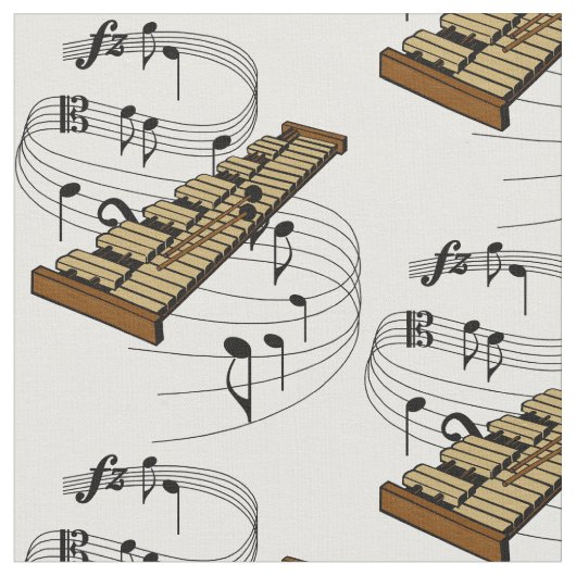 Xylophone Stof (Close Up)