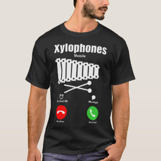 Xylophones mobiel T-shirt
