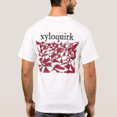 xyloquirk t-shirt (Achterkant)