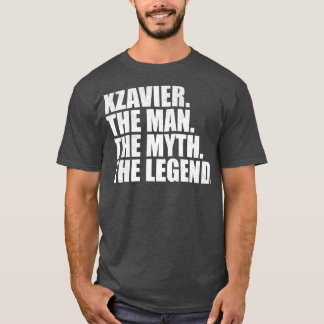 XzavierXzavier Naam Xzavier Voornaam T-shirt