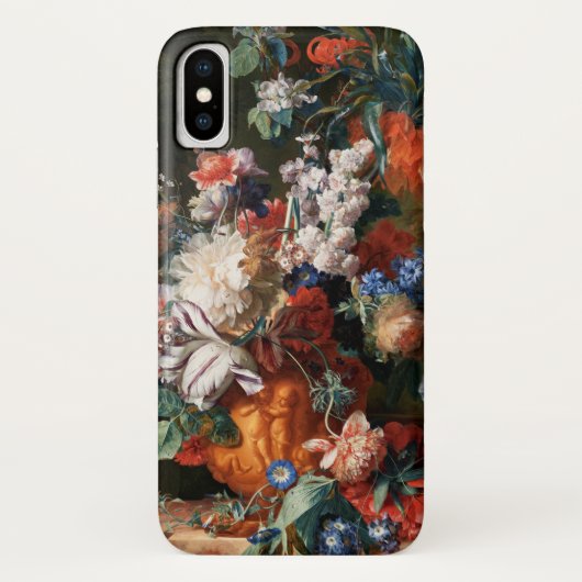 Xzendor7 Bouquet van Flowers door Jan van Huysum Case-Mate iPhone Case (Achterkant)