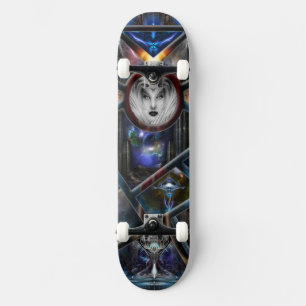 Xzendor7 Realm of Fractal Fantasies Matrix Skatebo Skateboard