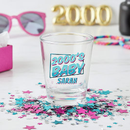 Y2K 2000's Baby Nostalgic Throwback Shot Glass Glas