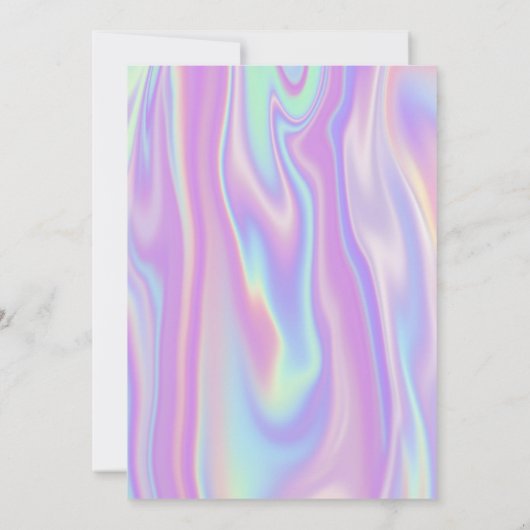 Y2K 2000's Thema Verjaardagsfeest Kaart (Achterkant)