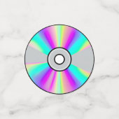 Y2K 90er / 2000er Party CD-Confetti Confetti (Kleine voorkant)