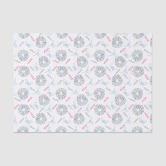 Y2K-Accessoires voor haar — Whitepaper Tissuepapier (Voorkant)