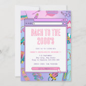 Y2K Bachelorette Weekend Bach naar de jaren 2000 Kaart (Voorkant)