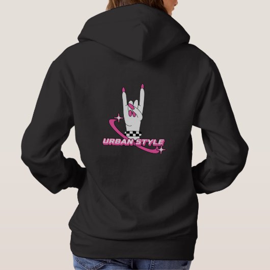 Y2K Bimbocore outfits Hoodie (Achterkant)