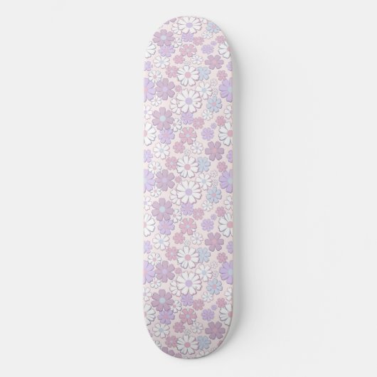 Y2K-bloempatroon Persoonlijk Skateboard (Voorkant)