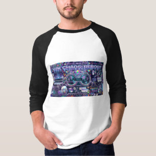 Y2K Chaos Reboot 3D Cyber Retro 2000s Esthetiek Gr T-shirt