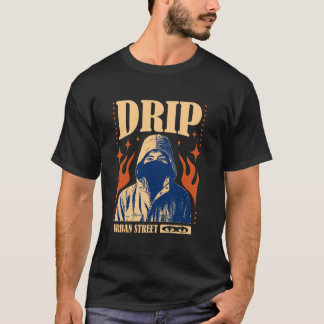 Y2K Drip Krachtige Stedelijke Graffiti Esthetiek T-shirt