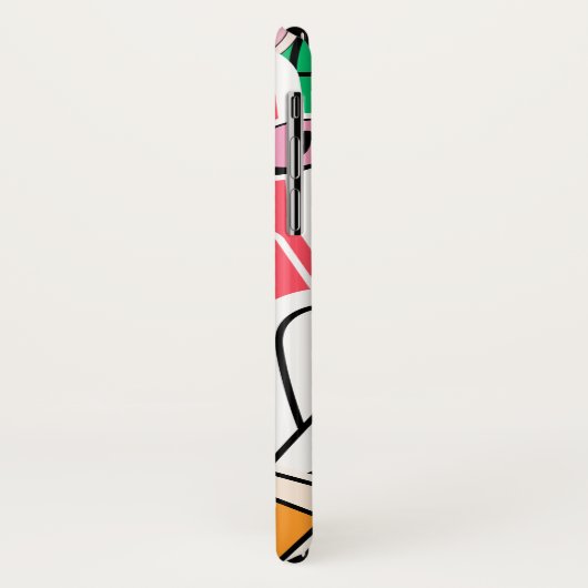 Y2K esthetische koele Stickers Case-Mate iPhone Case (Achterkant/links)