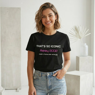 Y2K Esthetische Vrouwen T-shirt Aangepast Retro Ch