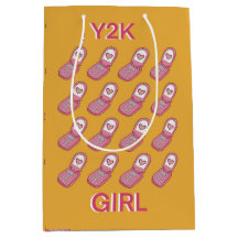 Y2K Flip Telefoons Hartpatroon