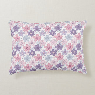 Y2K Flower Seamless Pattern Accent Kussen