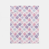 Y2K Flower Seamless Pattern Fleece Deken (Voorkant)