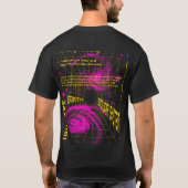 Y2K Galaxy-ontwerp T-shirt (Achterkant)